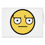 ಠ_ಠ Look of Disapproval Greeting Cards