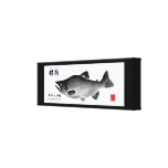 チミケップ湖！ヒメマス！１００年保存キャンバス！　GYOTAKU　　JAPAN 張りキャンバスプリント