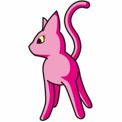 フー - ピンクの猫フォトスカルプチャー - Foo! - Pink kitty Photo Scu by yoogra