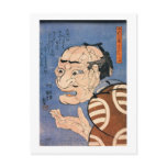 人でできた顔, 国芳 Face Made of Peoples, Kuniyoshi, Ukiyoe Postcard