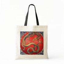 北斎の龍, 北斎 Hokusai Dragon, Hokusai Tote Bags