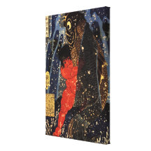 坂田金時と巨鯉, 国芳, Sakata Kintoki & Huge Carp, Kuniyoshi Stretched Canvas Prints