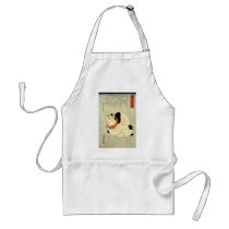 日本猫, 国芳 Japanese Cat, Kuniyoshi, Ukiyo-e Aprons