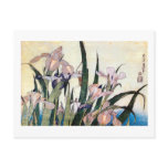 杜若ときりぎりす, 北斎 Iris and Grasshopper, Hokusai
