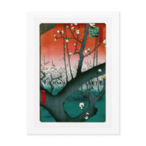 歌川広重, 名所江戸百景 亀戸梅屋舗 POSTCARD