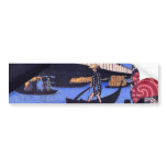 江戸の風景, 広重 Scenery of Edo, Hiroshige Ukiyoe Bumper Stickers