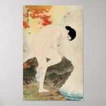 湯の香り Bath Aroma 伊東深水 Itō Shinsui Print