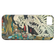 相馬の古内裏,国芳 Skeleton manipulated by Witch, Kuniyoshi iPhone 5 Cover