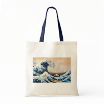 神奈川沖浪裏,北斎 Great Wave, Hokusai Bag