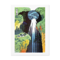 葛飾北斎の阿弥陀ヶ滝 Hokusai Amida Waterfall Post Cards