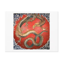 葛飾北斎 Dragon Katsushika Hokusai Postcards