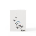 葛飾北斎 Morning Glory Blossom, Hokusai cards