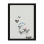 葛飾北斎 Morning Glory Blossom,  Hokusai Post Cards