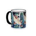 葛飾北斎 Ono Falls, Katsushika Hokusai mugs