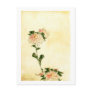 葛飾北斎 Pink Flower Blossoms, Hokusai Post Card