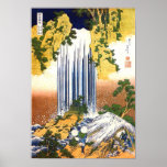 葛飾北斎 Yoro Falls, Katsushika Hokusai posters