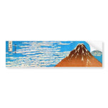赤富士, 北斎 Red Mount Fuji, Hokusai
