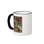 龍虎, 国芳 Tiger & Dragon, Kuniyoshi, Ukiyo-e Mug