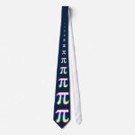 (001:09) Colourful Glowing Pi - Dark Blue Tie