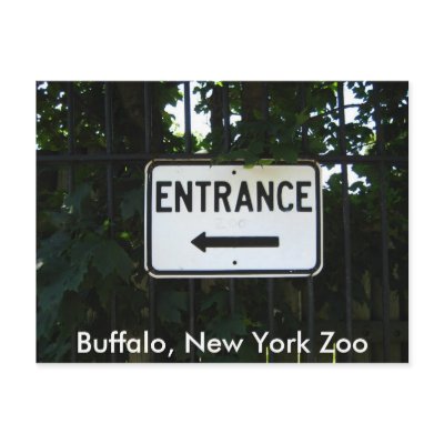 001, Buffalo, New York Zoo Post Cards by ubmapmakers