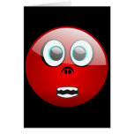 0021_Vector_Clipart funny faces red laughs express Greeting Cards