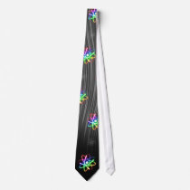 (003:13s) Colourful Glowing Atoms - Black Tie