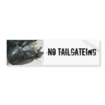 003, NO TAILGATEING bumper stickers