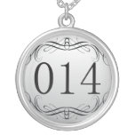 014 Area Code Custom Necklace