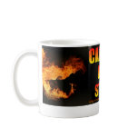 #0196 CAUTION HOT STUFF!  Mug