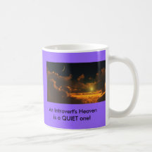 01986_goldencloudscape_1920x1080, An Introvert'... Coffee Mugs