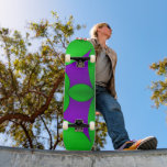 01 Green & Purple Skateboard