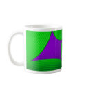 01 Green & Purple Starburst Mug
