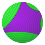 01 Green & Purple Sticker