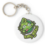 01 Horny Gecko Logo colour Keychains