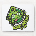 01 Horny Gecko Logo colour Mousepad