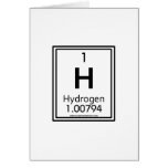 01 Hydrogen Greeting Card