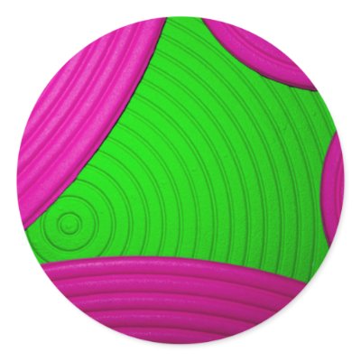 01 Pink & Green Starburst Sticker by colourmatt