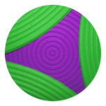 02 Green & Purple Sticker