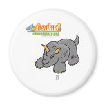 030 Zi of Chenimal (Zinc) Fridge Magnet