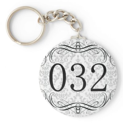 032 Area Code Key Chain by AreaCodes