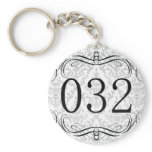 032 Area Code keychains