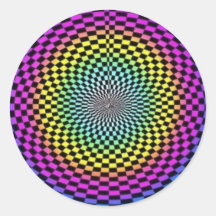 034 ROUND STICKER