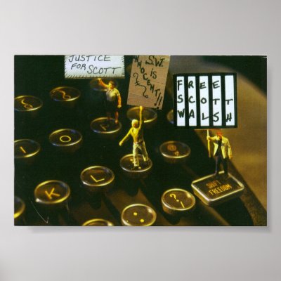038_Justice_For_Scott Print by Dibble_Artworks