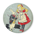 03 - Alice Book Cover Refrigerator Magnet