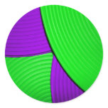 03 Green & Purple Sticker
