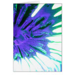 #03 Shattered Flower Veins", Phantasmagoria Series Greeting Card