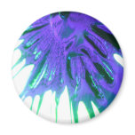 #03 Shattered Flower Veins", Phantasmagoria Series Refrigerator Magnet