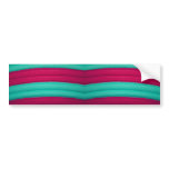 04 Blue & Pink Bumper Sticker