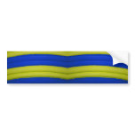 04 Yellow & Blue Bumper Sticker