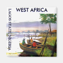 060507122415pz, LAGOS STATE, NIGERIA , LAGOS ST... Fridge Magnet